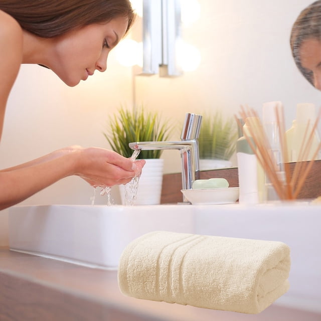 Bath Towels Soft Thick Absorbent Dry Home Gym Pool Yoga Hotel Shower Large Towel For Bathroom