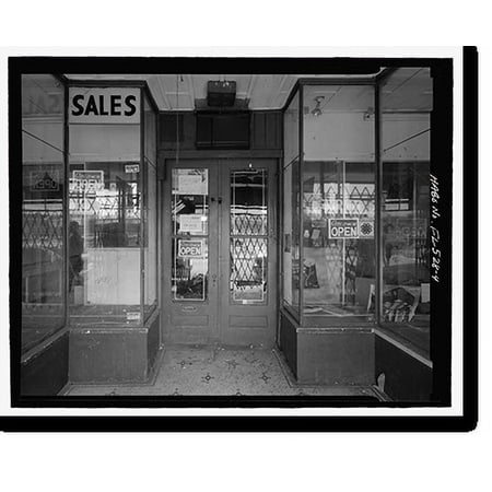Historic Print, Frohock Commercial Building, 411-415 North Miami Avenue, Miami, Dade County, FL - 4, 16" x 20"