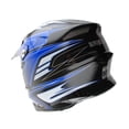 thumbnail image 5 of 1Storm Adult Motocross Helmet BMX MX ATV Dirt Bike Downhill Mountain Bike Helmet Flying Style H819-5; Flying Blue, 5 of 7