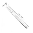thumbnail image 2 of Unique Bargains 1 Pcs Durable Eyebrow Tweezer for Bathroom Travel Hotel Silver Tone, 2 of 4