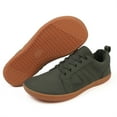 thumbnail image 4 of LASUDRAA Men's Shoes Comfortable Walking Barefoot Minimalist Zero Drop Wide Width Fashion Sneaker, 4 of 8