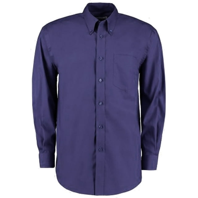 Kustom Kit Mens Corporate Long Sleeve Oxford Shirt
