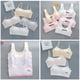 thumbnail image 1 of 3pcs Children Girl Bra Underwear Puberty Girls Children's Tops Kids Theme of love Underwear Bra Vest Children Teenage Clothing3pcs random311 He Qiyong unisex, 1 of 1