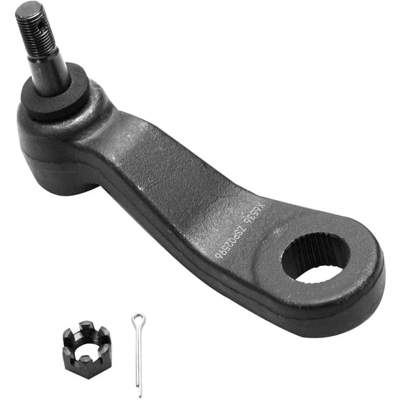 Detroit Axle - Front Pitman Arm for Chevrolet GMC Silverado Sierra Express Savana Yukon XL 2500 3500 Tahoe Cadillac Escalade ESV EXT Hummer H2, Steering Pitman Arm w/4 Groove Replacement