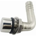 thumbnail image 5 of ABCISI 316Stainless Steel Marine Grade Boat Fuel Vent, Universal 90°Boat Flush Mount Fuel Gas Tank Vent for 5/8" Hose with Mounting Gasket Hardware Fitting (Style 2), 5 of 7