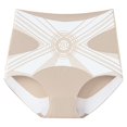 thumbnail image 3 of Pimfylm Tummy Control Shapewear for Womens High Waisted Underwear Seamless Faja Body Shaper Compression Underwear for Women Beige, XXL, 3 of 3