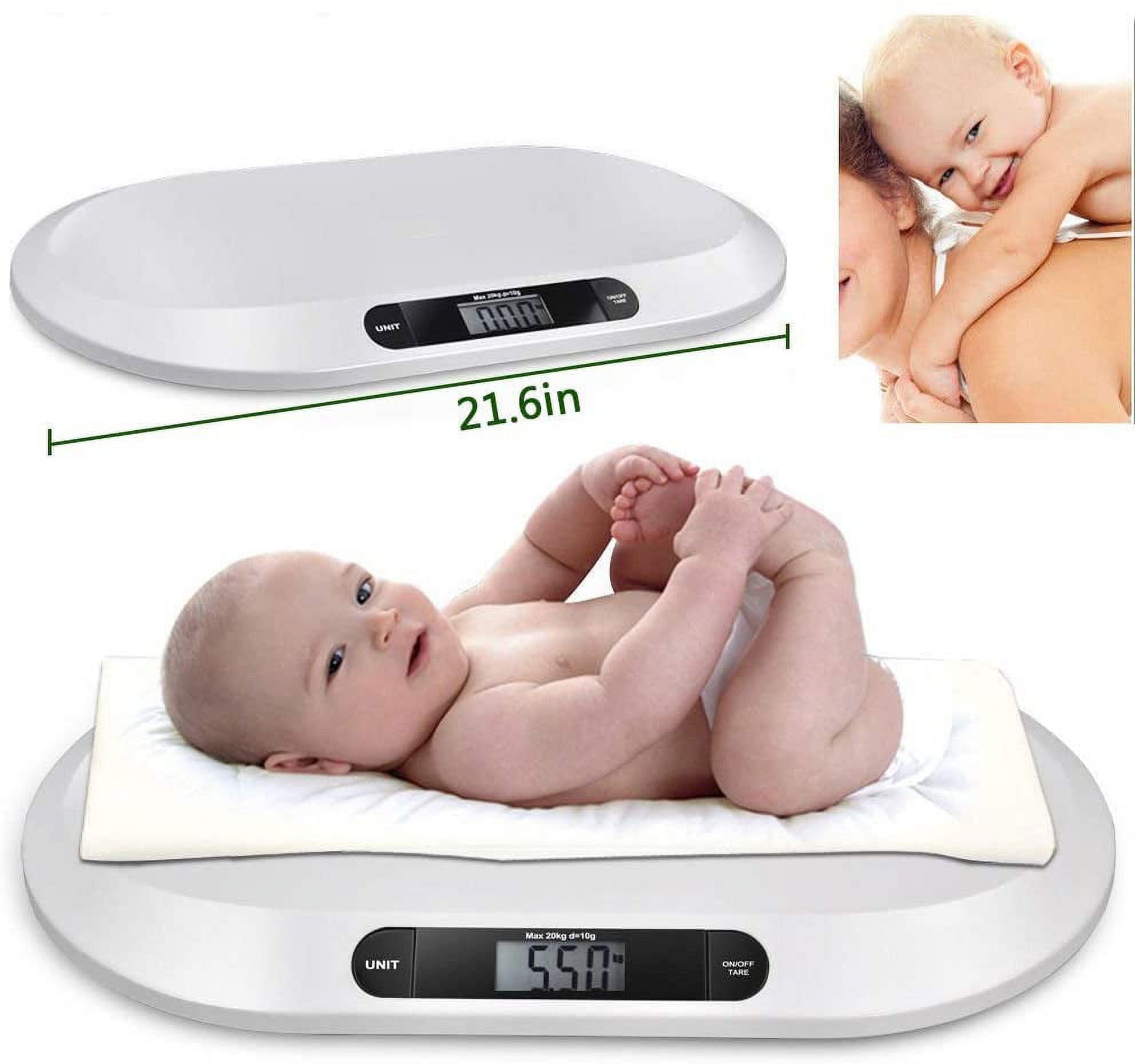 DENEST 3 Weighing Mode Multi-Function Digital Baby Weight Scale with LCD Display