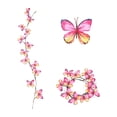 thumbnail image 2 of Dongrere Artificial Butterfly Garland, Fake Butterfly Vine, Faux Floral Twig for Wedding Party Dining Table Decor, 40 Inch, C, 2 of 6