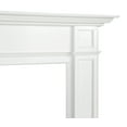 thumbnail image 2 of The Marshall 48 inch Fireplace Mantel MDF White Pain, 2 of 3