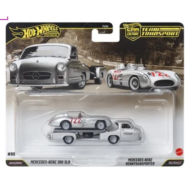 Toy Hot Wheels Team Transport Mercedes-Benz 300 SLR 1:64