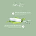 thumbnail image 6 of Organyc 100% Organic Cotton Super Tampons, No Applicator, 16 Ct, 6 of 7