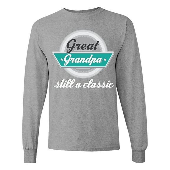 Inktastic Great Grandpa Funny Fathers Day Long Sleeve T-Shirt