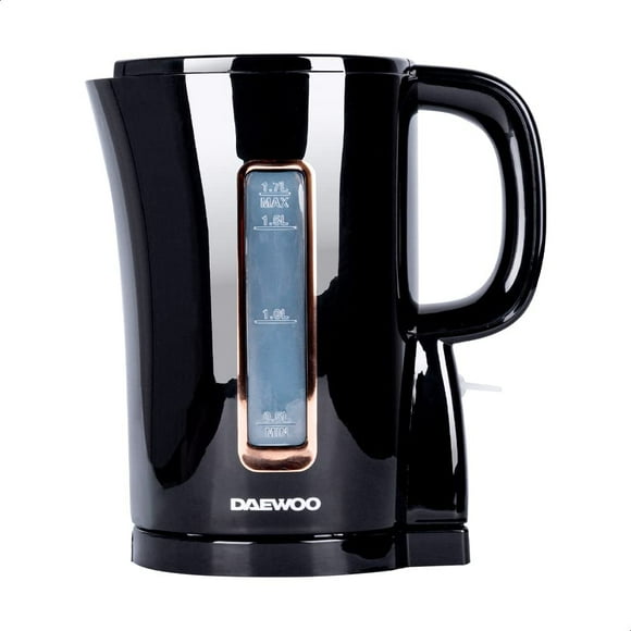 Hervidor eléctrico Daewoo DKS-1319 Negra 1.7 lts