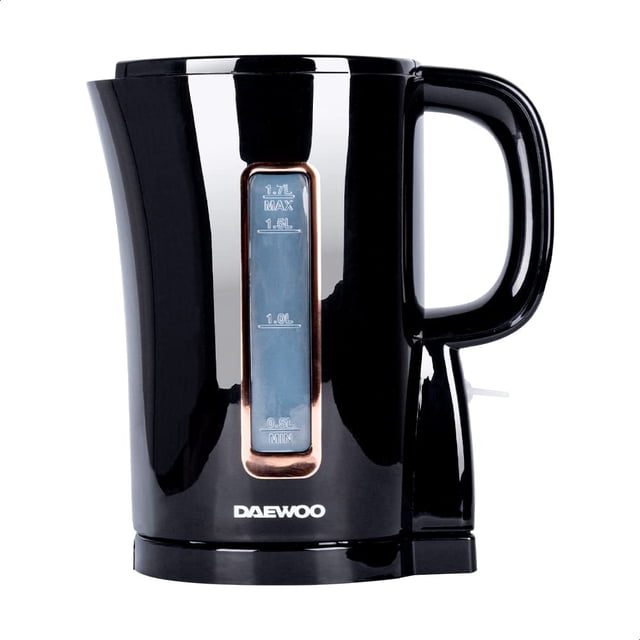Hervidor eléctrico Daewoo DKS-1319 Negra 1.7 lts