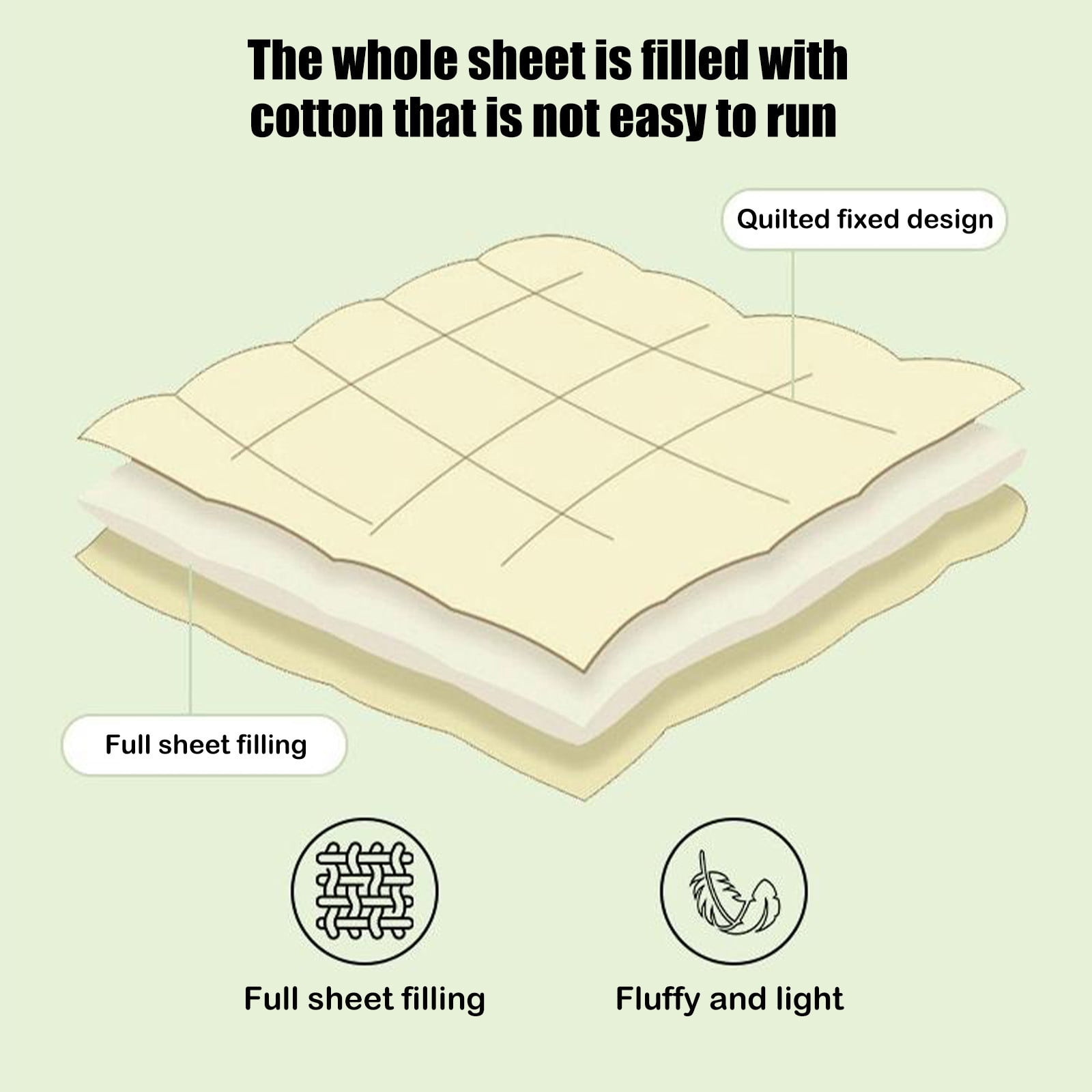 YAMB Lightweight Comforter Summer Quilt,Soft Microfiber Bedspread for King Queen Twin Full Size Bed,Washable Cotton Quilted Ventilation Quilt,Modern Style Pattern Coverlet for All Season,40"x60"