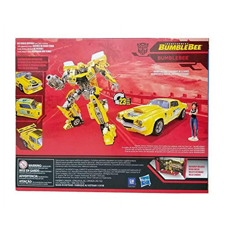 Transformers Studio Series Deluxe Class Rebekah's Garage Bumblebee with  Charlie Exclusive Figure