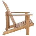 thumbnail image 5 of Safavieh Topher Outdoor Patio Nautical Adirondack Chair - Natural, 5 of 10