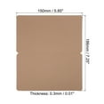 thumbnail image 2 of Unique Bargains Blank Greeting Cards,100pack Favor Decor Foldable Blank Card ,Brown Card Paper, 2 of 5