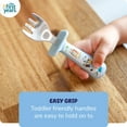 thumbnail image 5 of The First Years Bluey Toddler Silverware 2 Pk with Handle Guards - Ages 9 Months and up, 5 of 9