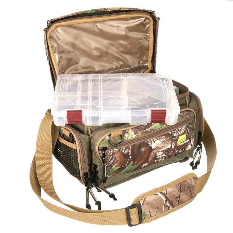 Plano Medium Soft Side Fishing Tackle Bag, Medium, RealTree Camo