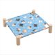 thumbnail image 1 of Cama Tipo Hamaca para Gatos y Perros, Hamaca de Madera para Gatos, Cama de Refrigeración Elevada, Cama para Mascotas Portátil Desmontable para Interiores y Exteriores, Adecuada I, 1 of 7