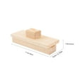 thumbnail image 2 of WEUVEB Castañas Manual De Madera Khaki Ligero Y Resistente Para Uso Doméstico, 2 of 7