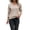 Khaki, variant on Sweater Tops for Women Casual Loose Knit Pullover Long Sleeve Round Neck Solid Color Fall Winter Soft Sweater Tops