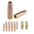 thumbnail image 1 of MIG Gun Consumables Kit - Compatible with Lincoln/Magnum 300 & 400 and Tweco #3 & #4 - 54A Diffuser - Heavy-Duty Tip: 0.045" - 23 Nozzle: 5/8", 1 of 4