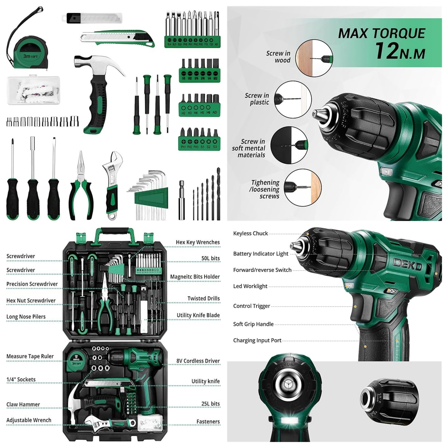 Klein Tools, Electrician Tool Set, 28 Piece, Includes Canvas Bag