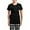 With Checker Pant, variant on CafePress - Elegant Couple Pajamas - Women's Short Sleeve Print T-Shirt and Pants Dark Cotton Pajama Set
