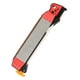 thumbnail image 3 of Afilador de cuchillos de piedra para el hogar, afilador rápido multifuncional fácil de usar, afilador de mano para pesca de Chef rojo, 3 of 9