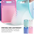 thumbnail image 3 of LOVEVER Plastic Accordion File Organizer for Home Use Portable Lightweight with 4 Pcs Assorted Color 8.5 x 11 Inches, 3 of 8