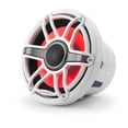 thumbnail image 6 of JL Audio M6-880X-S-GwGw-i 8.8-inch (224 mm) Marine Coaxial Speakers with Transflective™ LED Lighting, Gloss White Trim Ring, Gloss White Sport Grille, 6 of 12