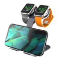 thumbnail image 3 of Soporte dual del cargador de la base del alambre de carga del reloj inteligente para Apple-watch 1/2/3/4/5/se, 3 of 5