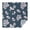 White-4, variant on Floral 42" Square Waterproof Tablecloth, Floral Print Polyester Table Cover