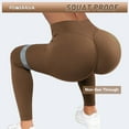 thumbnail image 4 of Scrunch Butt Lifting Leggings for Women Impact Gym Seamless Workout Leggings Mid Low Waist Tummy Control Booty Lifting Yoga Pants, 4 of 6