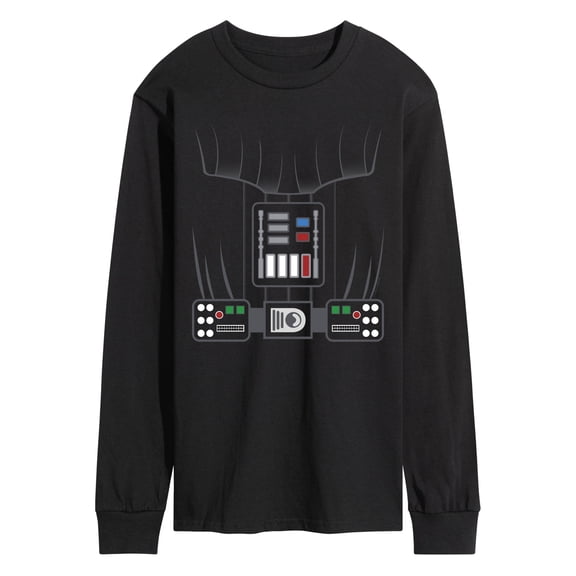 Star Wars - Vader Costume Men's Long Sleeve Graphic T-Shirt