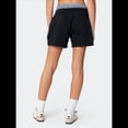 thumbnail image 4 of Pantalones Cortos Deportivos para Mujer, Informales, de Verano, con Cuadros Cosidos, Cintura Alta, para Correr y Descansar, con Bolsillos Negro S, 4 of 6