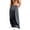 Dark Gray, variant on Luvrsol Mens Sweatpants Casual Solid Wide Leg Drawstring Elastic Waist Loose Long Pants with Pocket S-3XL