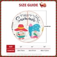 thumbnail image 3 of KLL Gnomes Summer Christmas Tree Skirt 30" ,Party Decorations Farmhouse for Christmas Decorations Holiday Party, 3 of 6