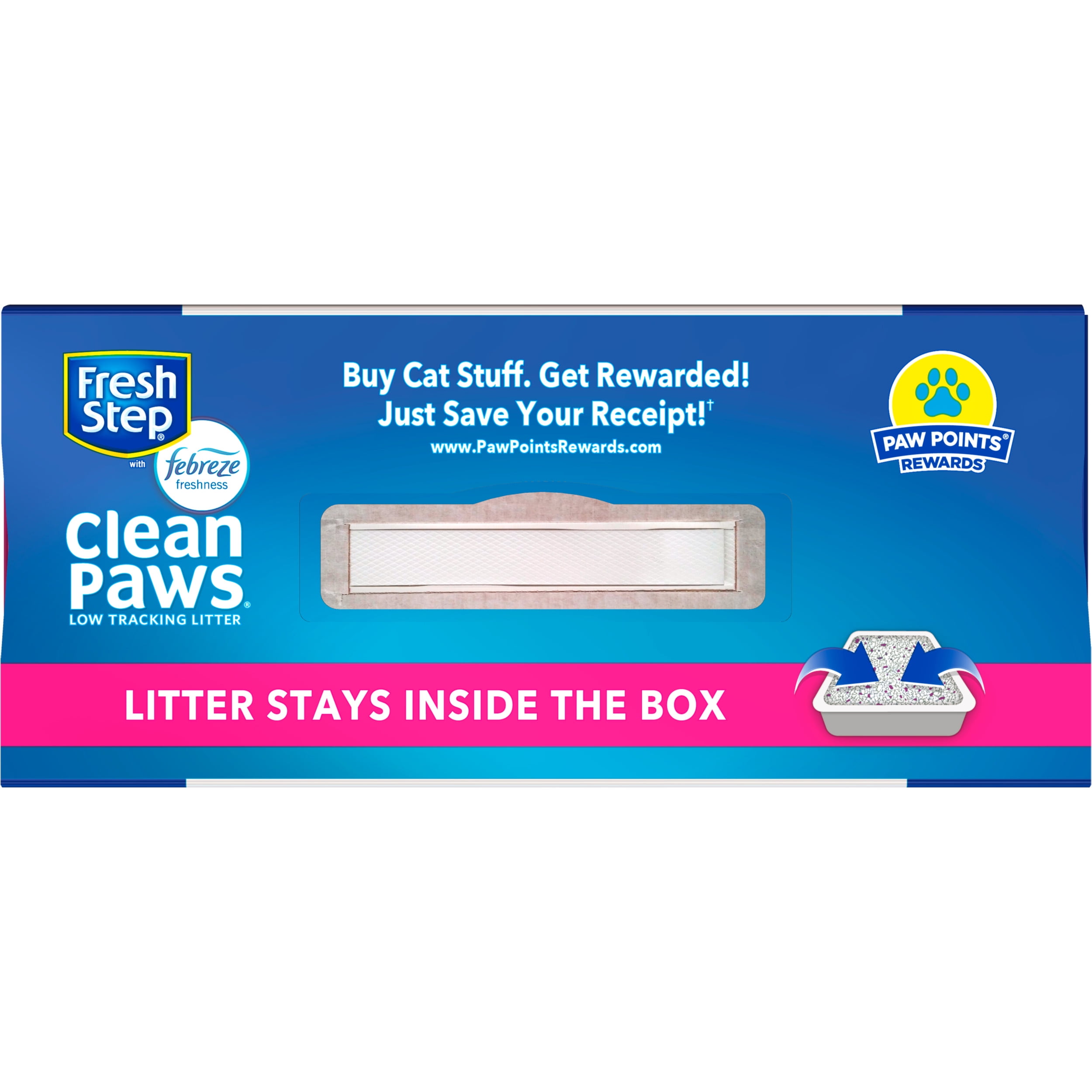 Clean Paws® Calm, Rose and Chamomile Scented Litter