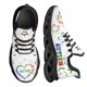 thumbnail image 1 of Zapatillas deportivas de malla para mujer, con amortiguación ligera y transpirables, con diseño de amor y concienciación sobre el autismo,, 1 of 6