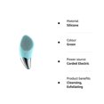 thumbnail image 5 of Sonic Facial Cleansing Brush Electric, Waterproof Silicone Face Massager Brush Rechargeable Face Scrubber(Green), 5 of 5