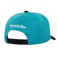 thumbnail image 2 of Men's Mitchell & Ness Teal/Black Charlotte Hornets Underarch Two-Tone Pro Crown Snapback Hat, 2 of 3