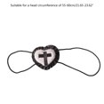 thumbnail image 2 of Lovely Crosses Eye Covers Travel Blockouts Light Eye Shades Sweet Blindfolds for Homes and Office, 2 of 4