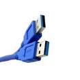 thumbnail image 1 of Cable de datos Usb 3,0, Cable Usb de alta velocidad A macho a macho, Cable de extensión Am/am de 1,5 m, 1 pieza Banban, 1 of 2