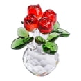 thumbnail image 4 of Adorno de arte para decoración de rosas, artesanía, cumpleaños, hogar, exhibición, decoración de automóviles, artesanía de cristal, mamá, papá,, 4 of 9