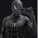 thumbnail image 1 of Halloween Men"s Black Remy Spiderman Cosplay Costume Venom Symbiote Remy Suit Zentai Bodysuit Adult, 1 of 5