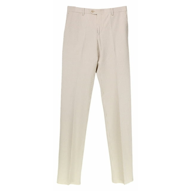 Blujacket Pantalon Ajusté Travis Olive / Blanc pour Hommes - 30