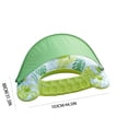 thumbnail image 3 of CaiTeLin Inflatable Deckchair Pool Floats Adult Summer Water Lounger, Pool Party Float Bed Mat For Vacation Lake Outdoor, Recreation Beach Toys Poolside Relaxation Inflatable Tanning Pool, 3 of 8